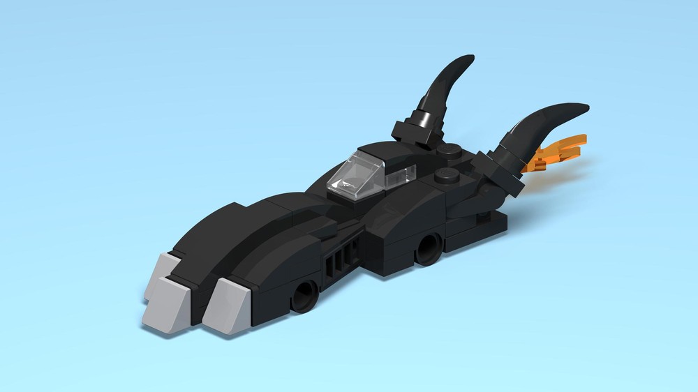 Lego Advent Style Batman & Robin Batmobile