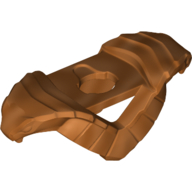Lego Minifig Neckwear Shoulder Armor, Dual Sides / Pearl Copper