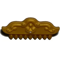 Equipment Rake Head, Nine-Teeth / Pearl Gold