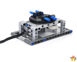 Simple motorized turntable