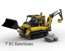 RC Tracked Backhoe Loader (8043 Alternate)