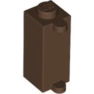 Brick Special 1 x 1 x 2 with Shutter Holder / Brown