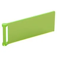 Flag 7 x 3 with Rod / Trans-Bright Green