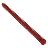 Large Figure Weapon, Lightsaber Blade 16L with Axle Hole / Trans-Red