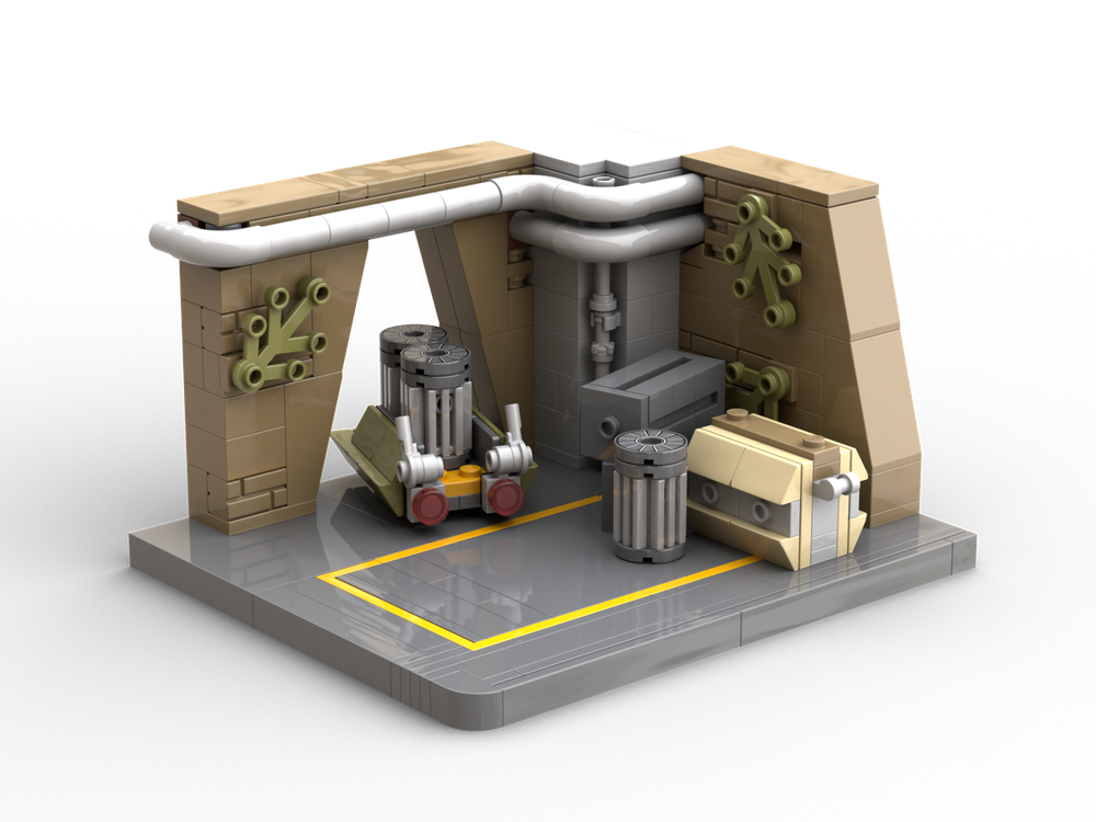 Lego Yavin 4 hangar