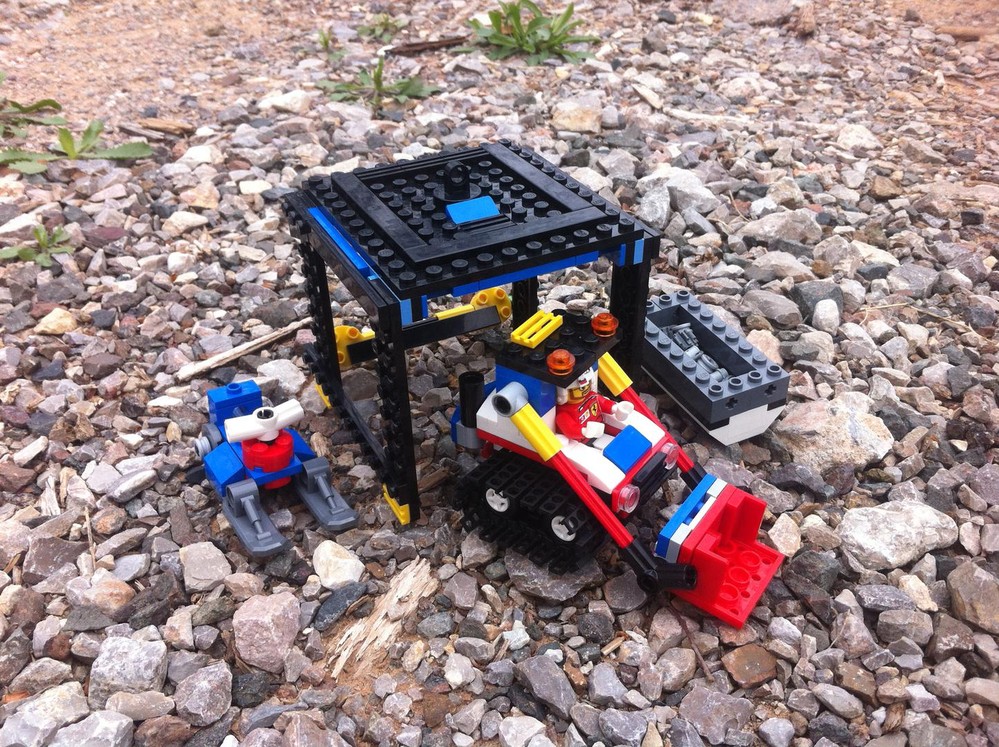 Lego 31049 Quarry Setup