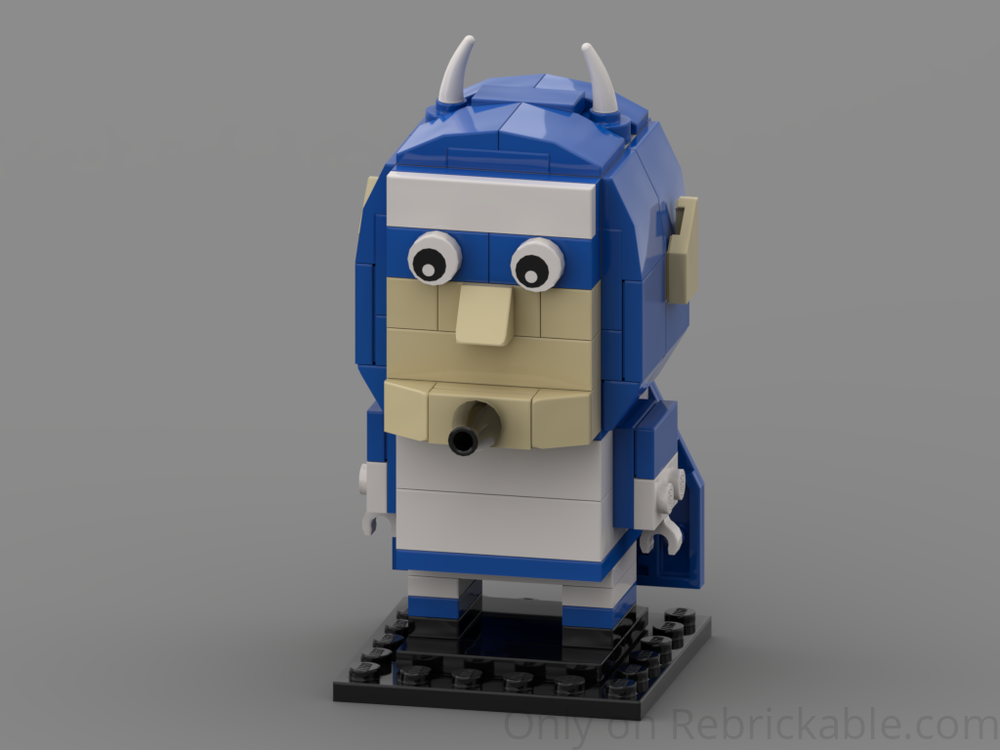 Lego Brickheadz Duke Blue Devil Mascot