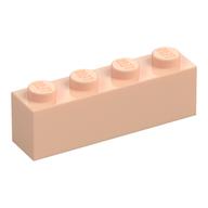 Lego Brick 1 x 4 / Light Nougat