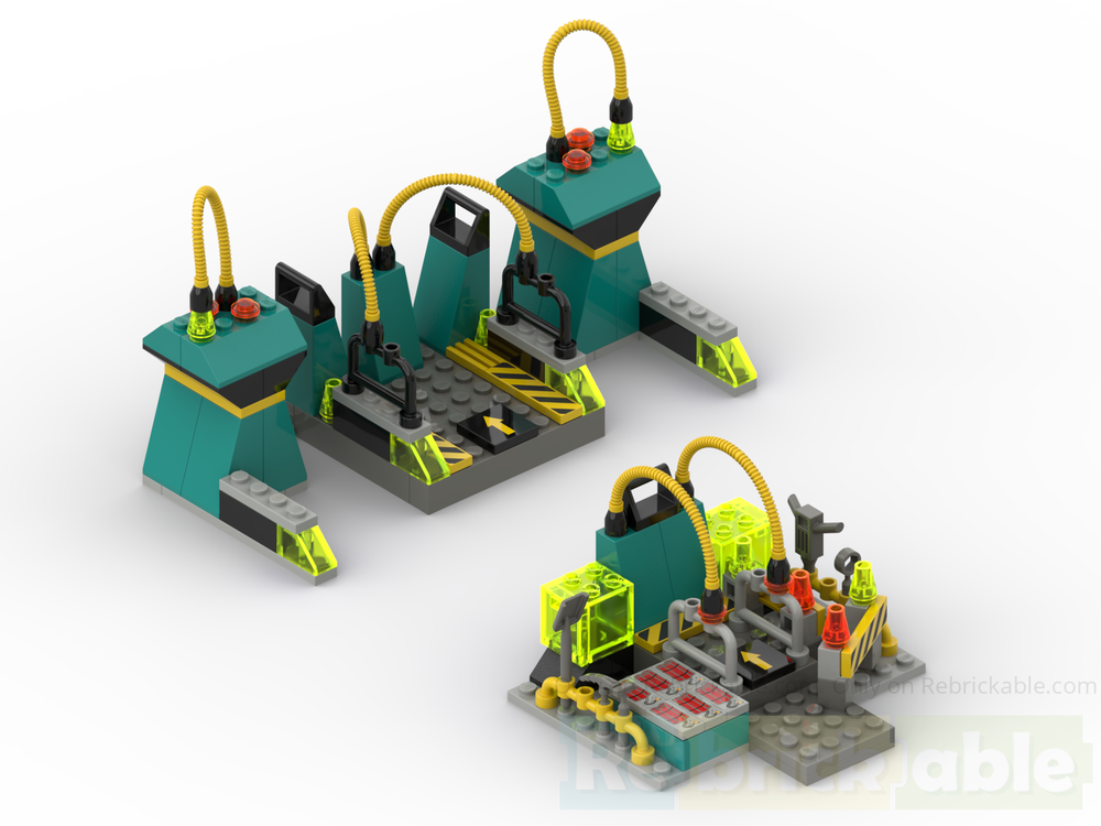 Lego Rock Raider Buildings III