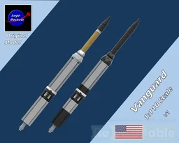 1:110 Vanguard Rocket