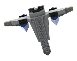 Mini Arwing with duck pilot