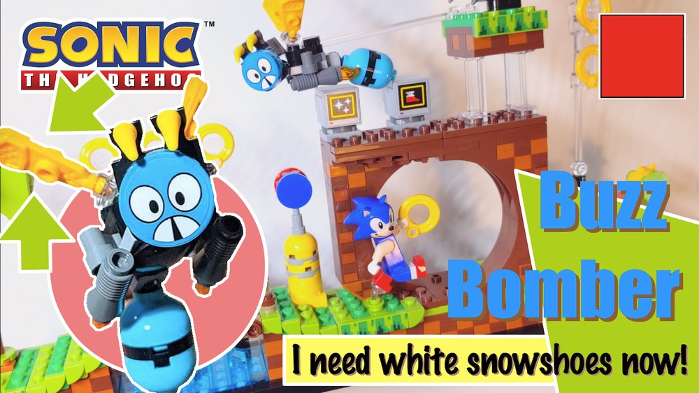 Lego Buzz Bomber for LEGO Sonic #21331