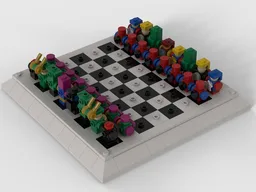 Avengers heroes and villains chess
