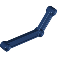 Lego Technic Link 1 x 9 Bent (6 - 4) / Dark Blue