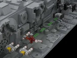 Micro Star Wars Trench Run