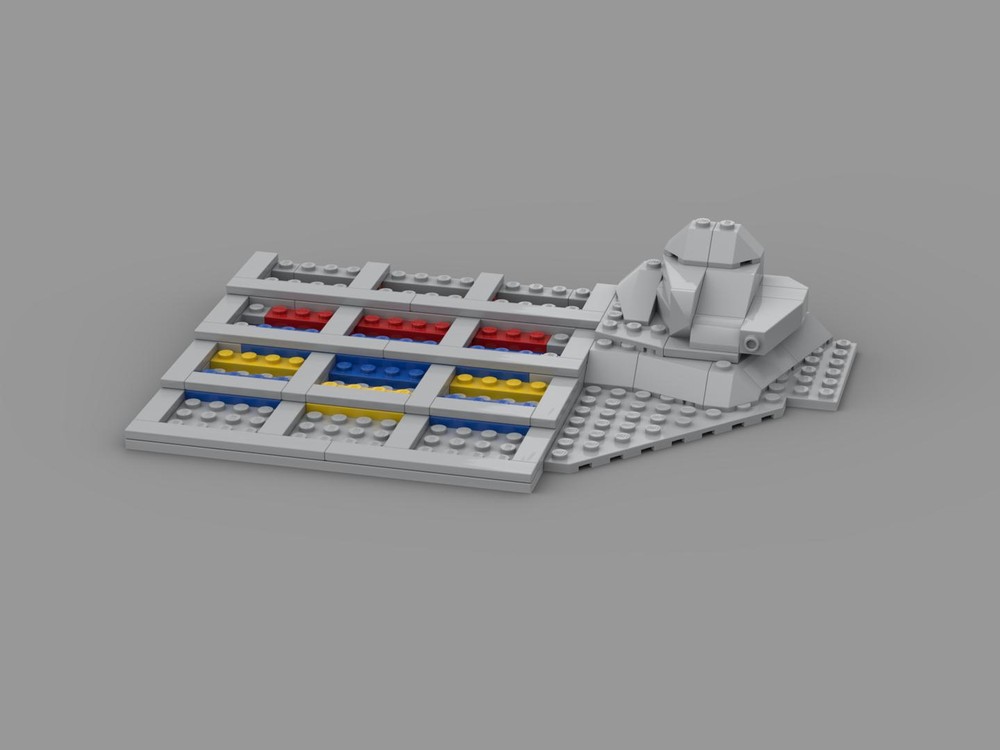 Lego Space Display Stand for Series 26 Minifigures
