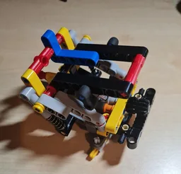 Small AWD front axle with suspension