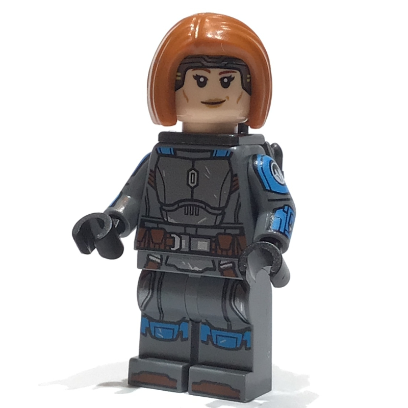 Lego Bo-Katan Kryze, Hair