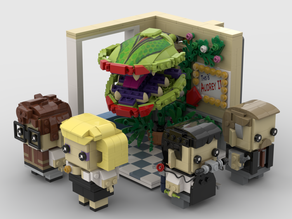 Lego Little MOC Of Horrors - Kinetic Display