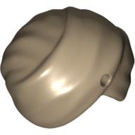 Lego Hat Turban Wrap with Hole / Dark Tan