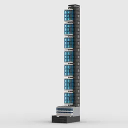 One Madison at 1/650th Scale
