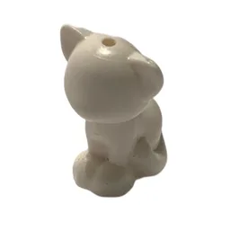 Animal, Cat, Sitting [Plain] / White