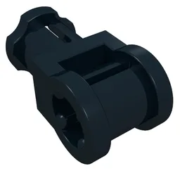 Technic Axle Connector with Axle Hole / Black