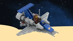 Classic Space Reimagined: X1 Patrol Craft (6861)