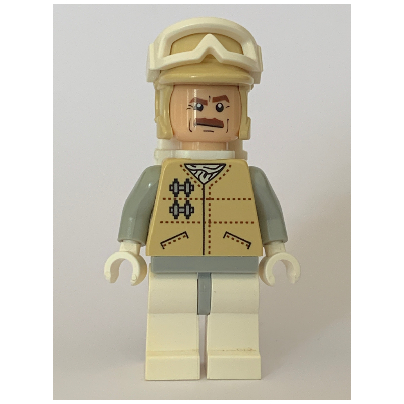 Lego Rebel Officer in Hoth Outfit, Tan Hat