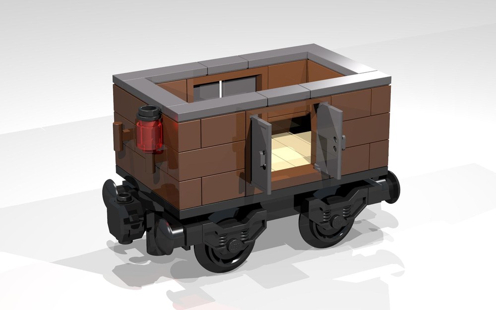 Lego 4-Wheel Open Wagon (mini)
