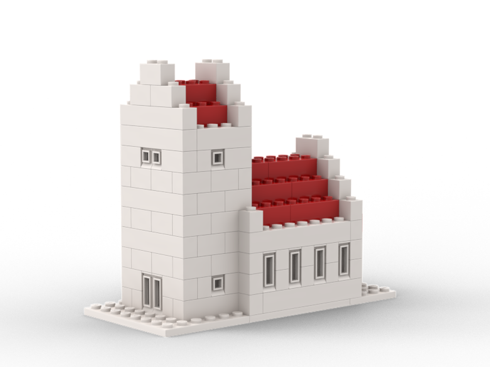 Lego Church / Kirche rebuild of 1309