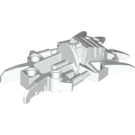 Lego Large Figure Foot, Claws, Toa Inika / White