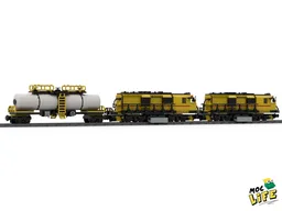 Rail grinder train