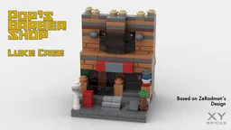 Pop's Barber Shop Mini Modular (Luke Cage)