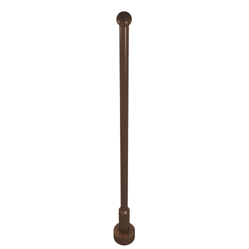 Lego Antenna 8H Whip / Brown