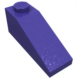 Brick Sloped 33° 3 x 1 / Dark Purple