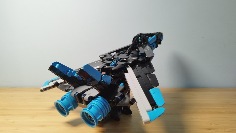 Lego Blue F-14 Tomcat (42162 Alternate Build)