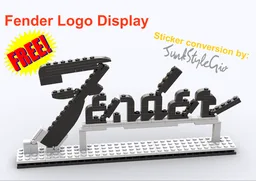 Fender Logo display