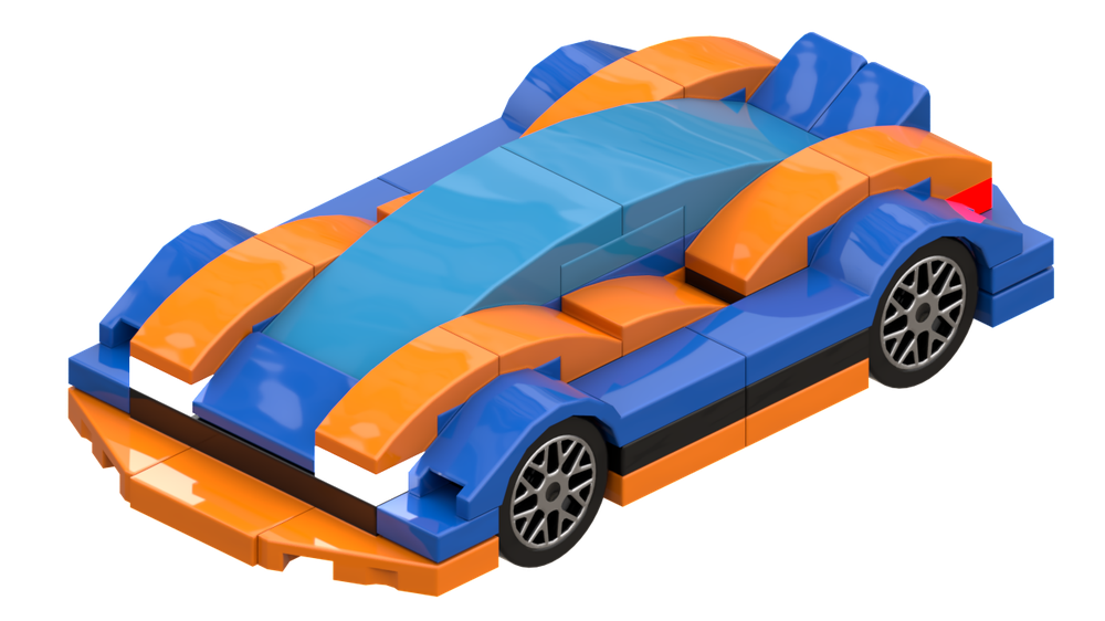 Lego Futuristic Race Car