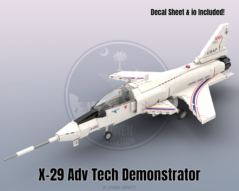 Lego NASA / Grumman X-29