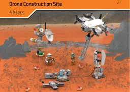 Mars Mission - Drone Construction Site