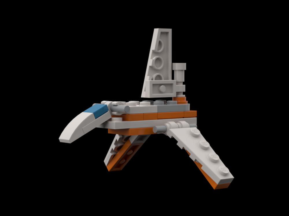 Lego Lamda Class Imperial Shuttle (Alternate Build of 30386 - Poe Dameron's X-Wing)