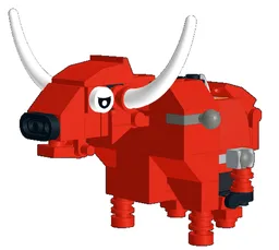 Red Buffalo Beast Mech