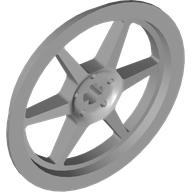 Lego Wheel Cover 6 Spoke with Axle Hole - 43mm D.