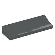Brick Curved 2 x 6 Inverted / Dark Bluish Gray