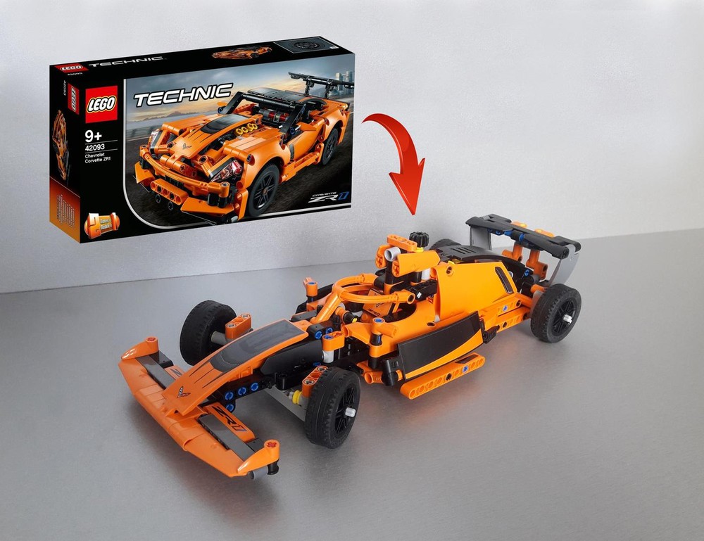 Lego 42093 Formula One car