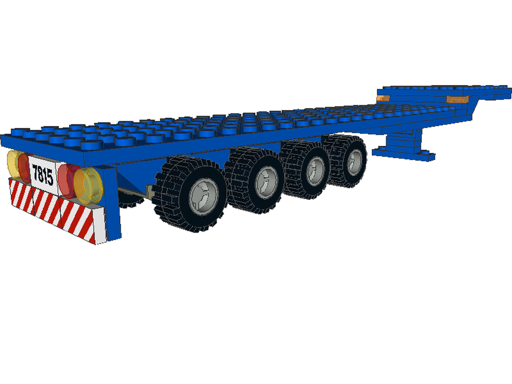 Lego 4-axle Trailer