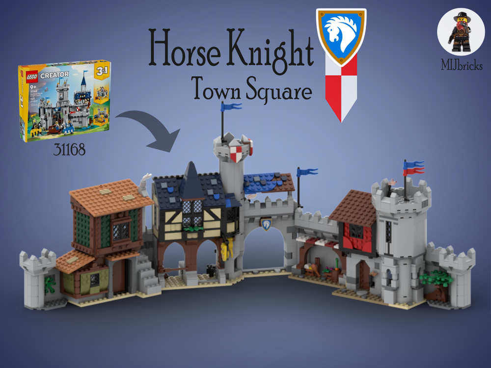 Lego 31168 - Horse Knight Town Square