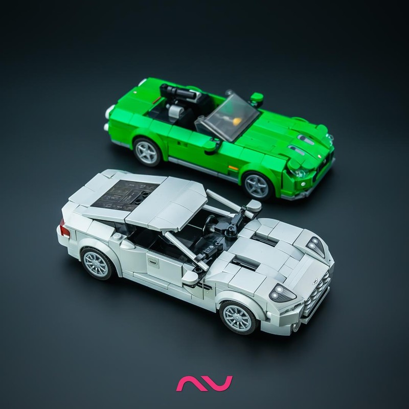 Lego Die Another Day car chase bundle