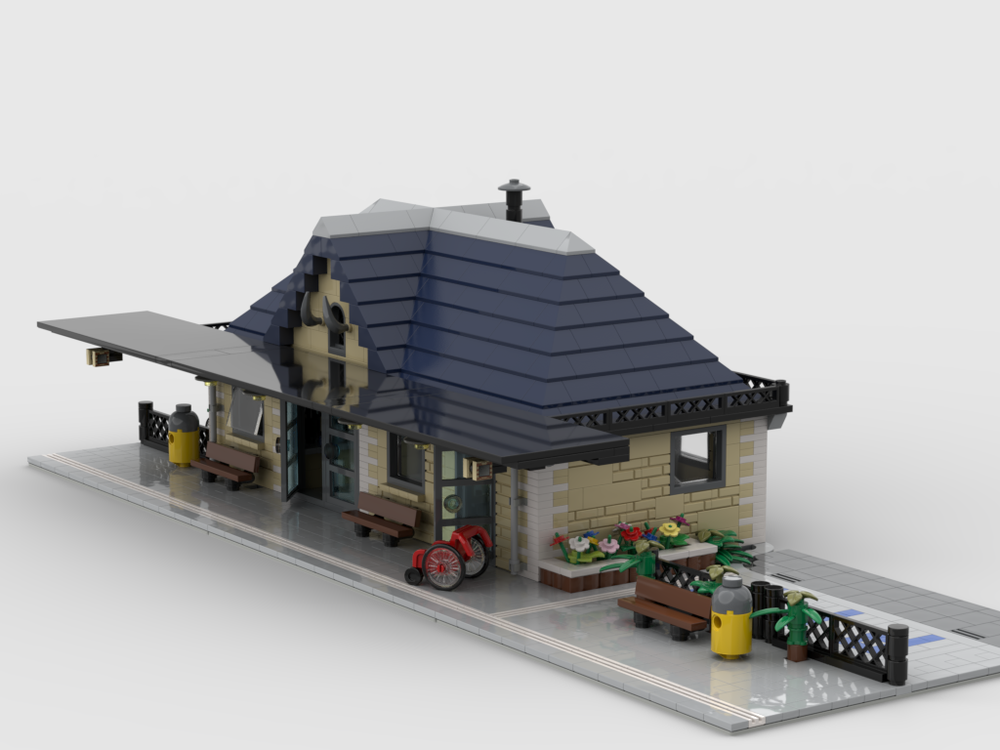 Lego Train station